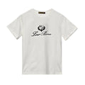 T-shirt Loro Piana - Blanc logo brodé